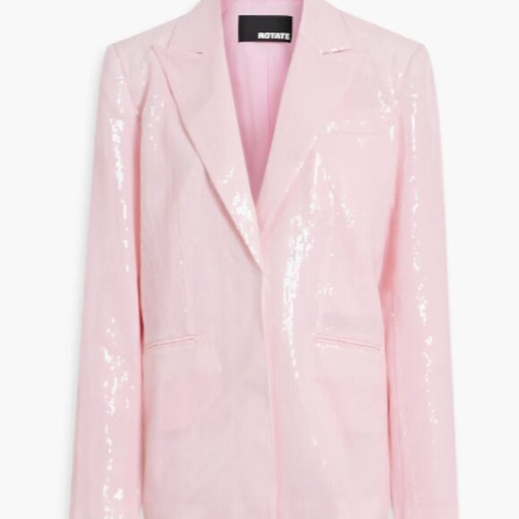 ROTATE BIRGER CHRISTENSEN Sequined Blazer & Pant - Picture 3 of 5